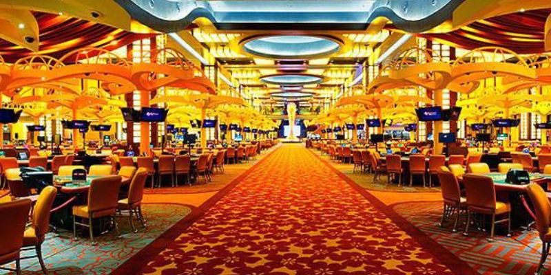 Sảnh casino được đầu tư với số vốn khủng